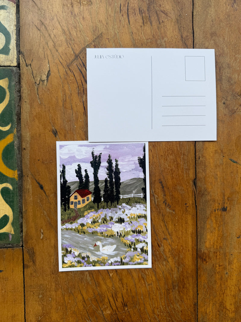 Cartão Postal - Sonho de flores