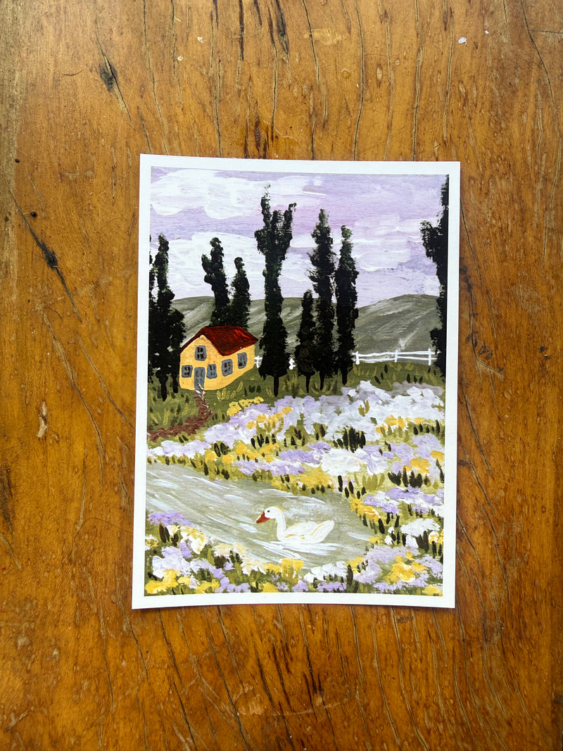 Cartão Postal - Sonho de flores