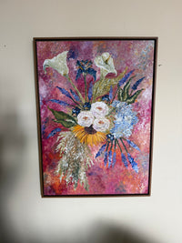 Pintura Buquê das Rainhas