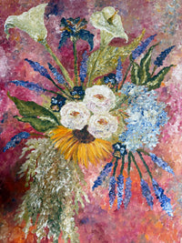 Pintura Buquê das Rainhas