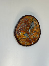Chorozinho-de-bico-comprido- Pintura em Madeira