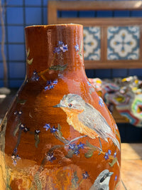 Vaso Asas Mineiras- Pintura em Madeira