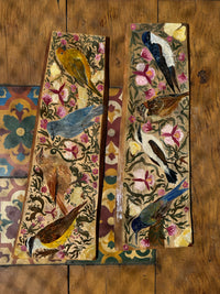Aves do Cotidiano- pintura em madeira