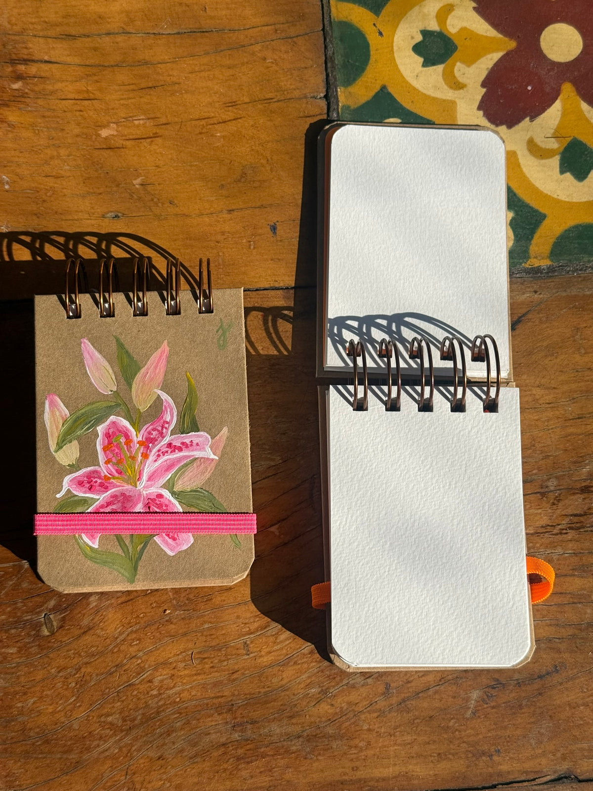 Caderneta de Bolso para aquarela, personalizada