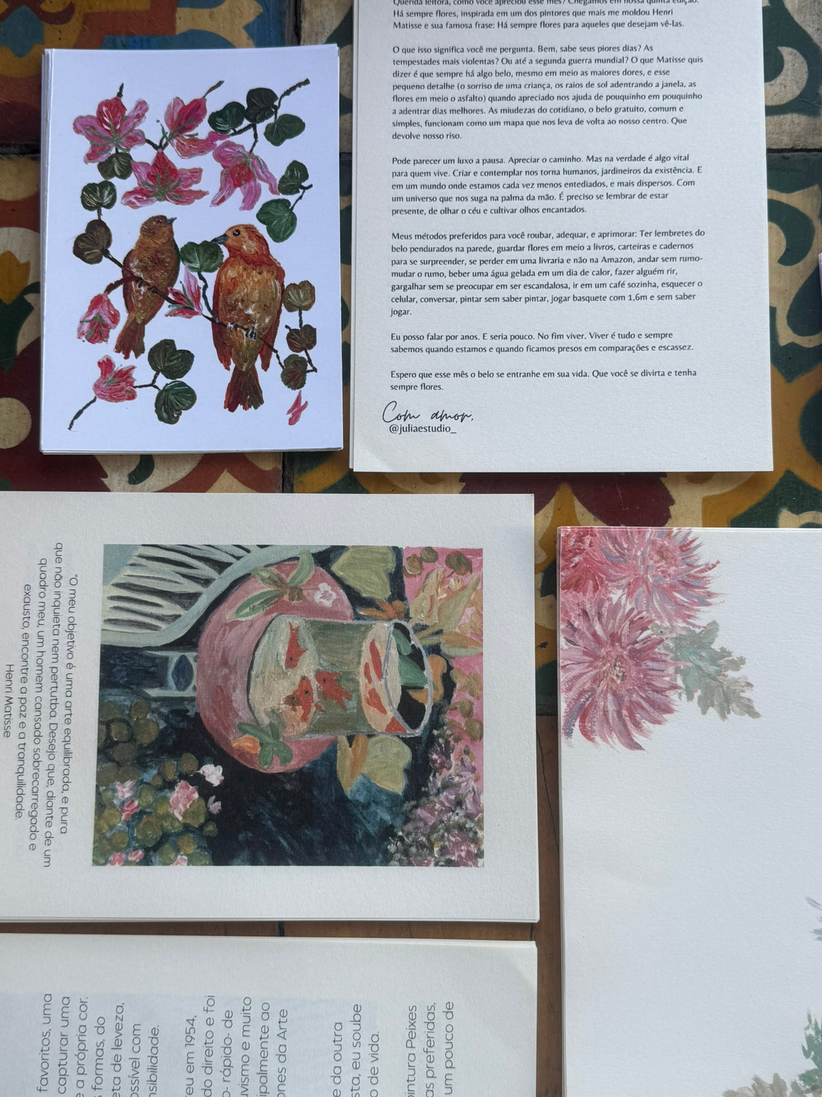Jardim de Papel- Clube de Cartas