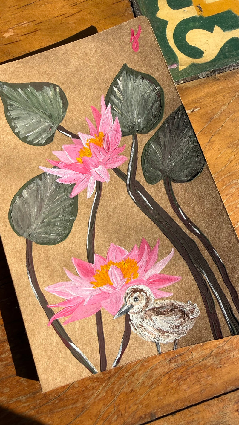 Caderneta brochura com papel pólen personalizada