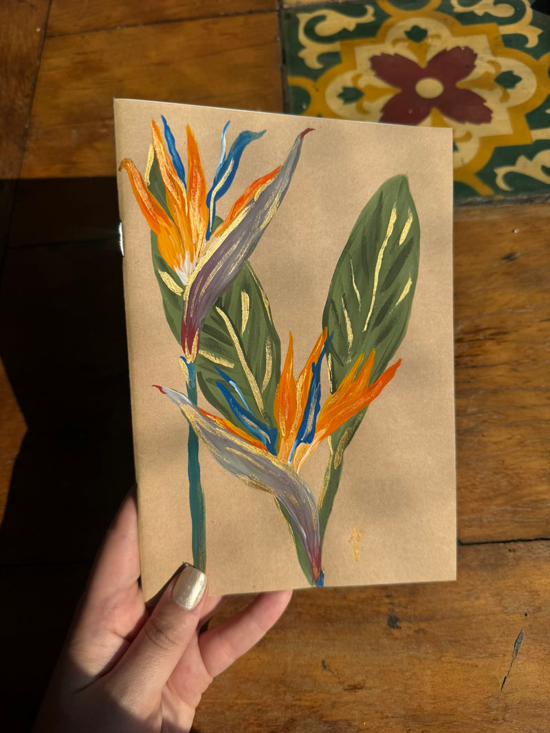 Caderneta revista sem pauta personalizada