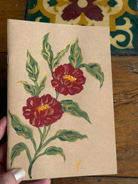 Caderneta revista sem pauta personalizada